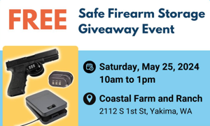 Yakima Health District giving away free gun lock boxes on May 25