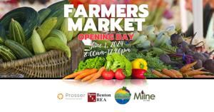 Prosser Farmer’s Market announces opening day on June 1