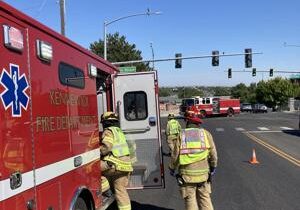 Kennewick Police seek information in truck versus bicycle hit-and-run