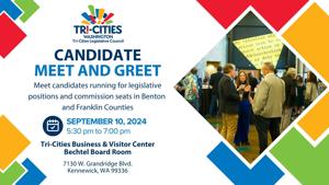 Benton, Franklin County voters invited to meet legislative candidates at Sept. 10 meet-and-greet