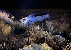 Mother and infant transported to hospital after wrong-way crash on I-82