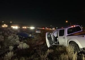 4 transported to the hospital after crash on I-182 in Pasco