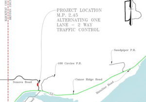 Traffic on Sonova Road in Benton County to be impacted by guardrail replacement project