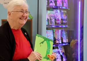 New book vending machine installed at Wiley Elementary