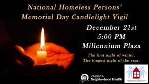Homeless Persons’ Candlelight Vigil to take place Saturday