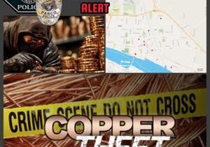 Pasco businesses seeing increase in copper thefts, police report