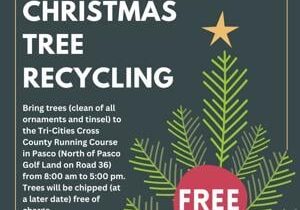 Free Christmas tree recycling in Paco through January 2025