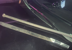 Man arrested with a machete after weapons complaint in Richland