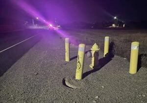 Intoxicated West Richland driver hits pole at high speed