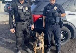 K9 unit dispatched on man taking items from Kennewick business