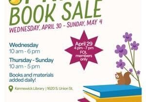 Friends of Mid-Columbia Libraries, Spring Book Sale
