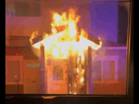 Firefighters in Kennewick prevent major damage from porch fire