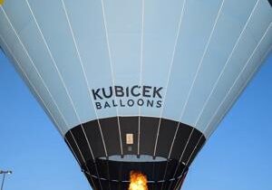 Hot air balloon to lands in Chiawana High parking lot