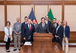 Washington boosts climate accountability; governor signs Kennewick lawmaker’s bill