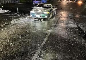 Officers arrest man who lit own car on fire at Kennewick park