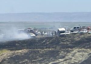 Franklin County crews control 15-acre wildfire