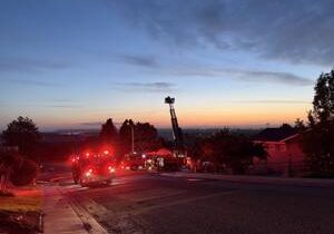 Roof of Richland home collapses due to fire