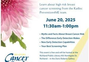Kadlec providing free breast screening education at June 20 event