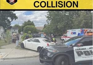 Collision investigation closes Yakima road, one in custody