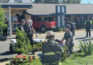 Driver crashes into Yakima Inn, DUI suspected