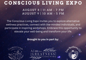 Conscious Living Expo taking over HAPO Center, August 8-9