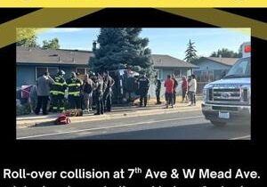 Rollover crash at 7th Avenue and West Mead Avenue leads to arrest