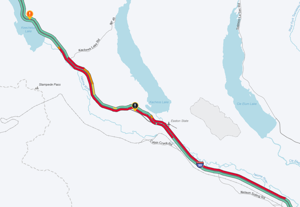 Crash closes eastbound I-90 near Easton causing delays