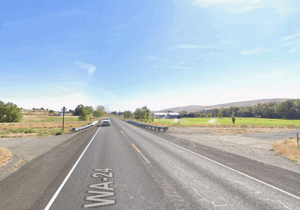 Improper U-turn leads to injury crash near Moxee