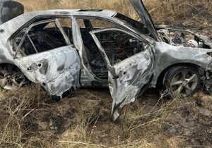 Vehicle fire in Benton County ravine extinguished
