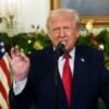 Trump vows economic boom, blames Biden in address to nation