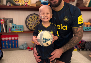 Toddler diagnosed with rare cancer after mom spots chest turning blue